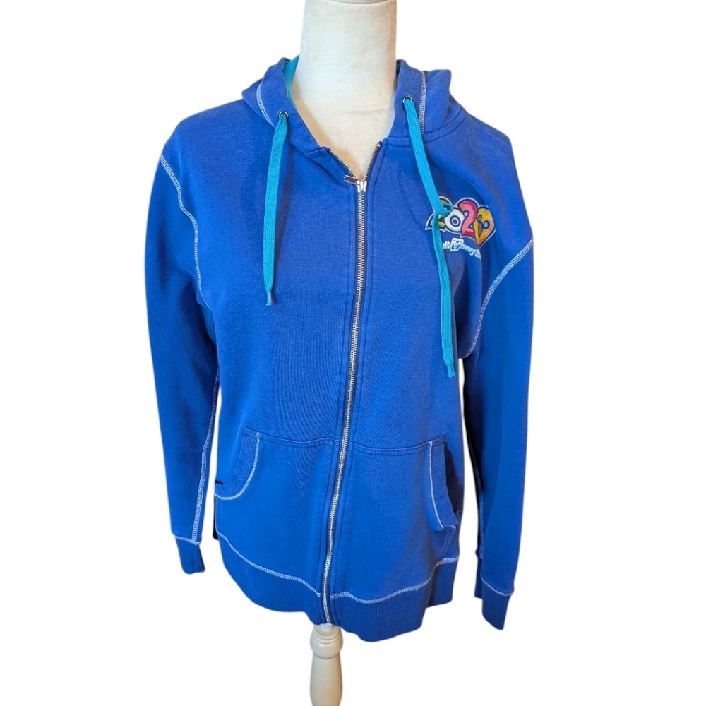 Walt Disney World Parks 2020 Zip Hoodie Sweatshirt Travel Vacation Sz M - Picture 5 of 10